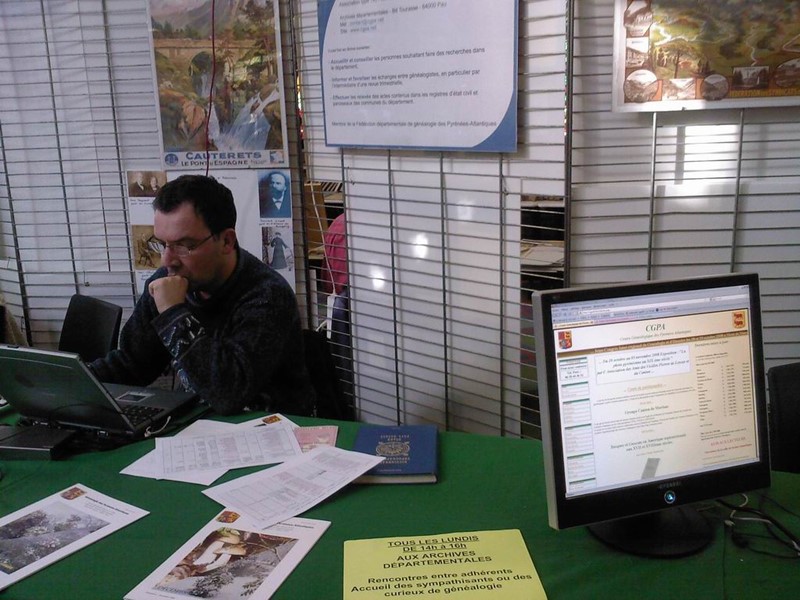Salon de Mont de Marsan | Centre Généalogique des Pyrénées-Atlantiques